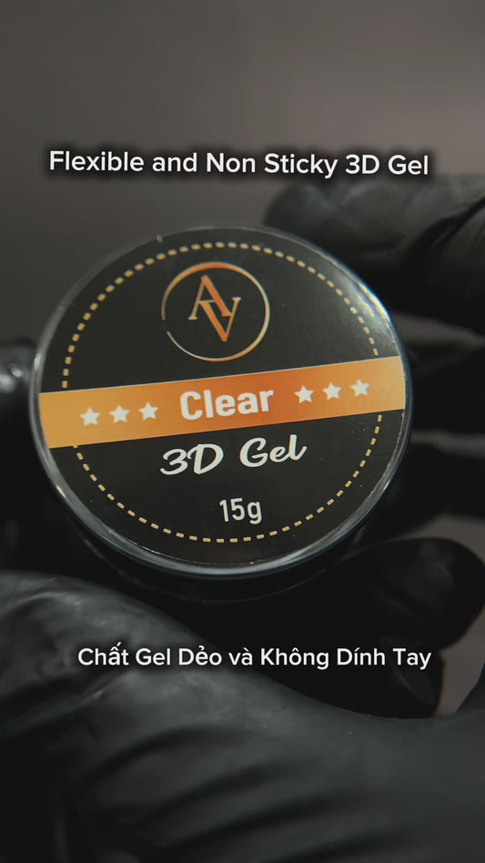 3D Sculpting Gel - Clear (15g)
