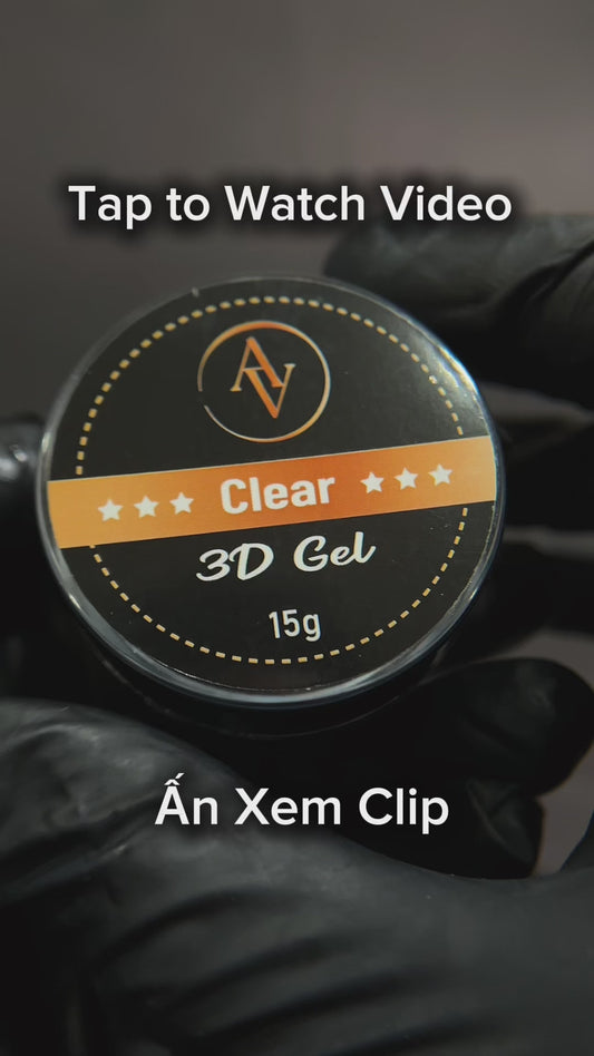 3D Sculpting Gel - Clear (15g)